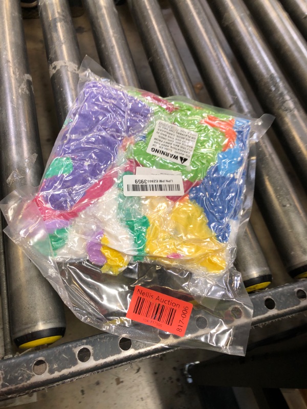 Photo 1 of Elcoho 36 Pieces Plastic Leis Bulk in Bright Colors Lei Necklaces Assortment Tropical Decorations for Hawaiian Themed Party Favors with 12 Colors