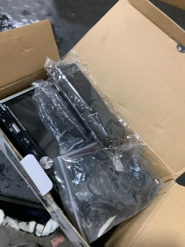 Photo 1 of Emeito 6.9 in Wireless Apple Carplay Single Din Car Stereo,HD IPS 1280×480 Single Din Touchscreen Radio,Bluetooth 5.0,FM RDS Radio,Backup Camera,USB, AUX(Extra MIC), Type-C, Android Auto Car Stereo