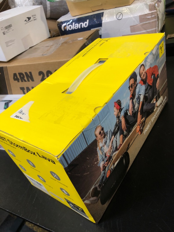 Photo 1 of Tribit StormBox Lava Portable Bluetooth Speaker, 80W Loud Wireless Speaker, 24H Playtime, IP67 Waterproof, Bluetooth 5.4, Custom EQ, XBass, Built-in Mic, TWS Pairing for Camping/Beach/Party/Outdoor