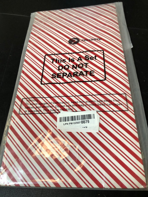 Photo 1 of TecUnite 3 Pcs Christmas Nesting Gift Boxes Candy Cane Striped Christmas Stackable Boxes Decorative with Lids for Present Wrapping Xmas New Year Holiday Party Decor(Red White Stripe)