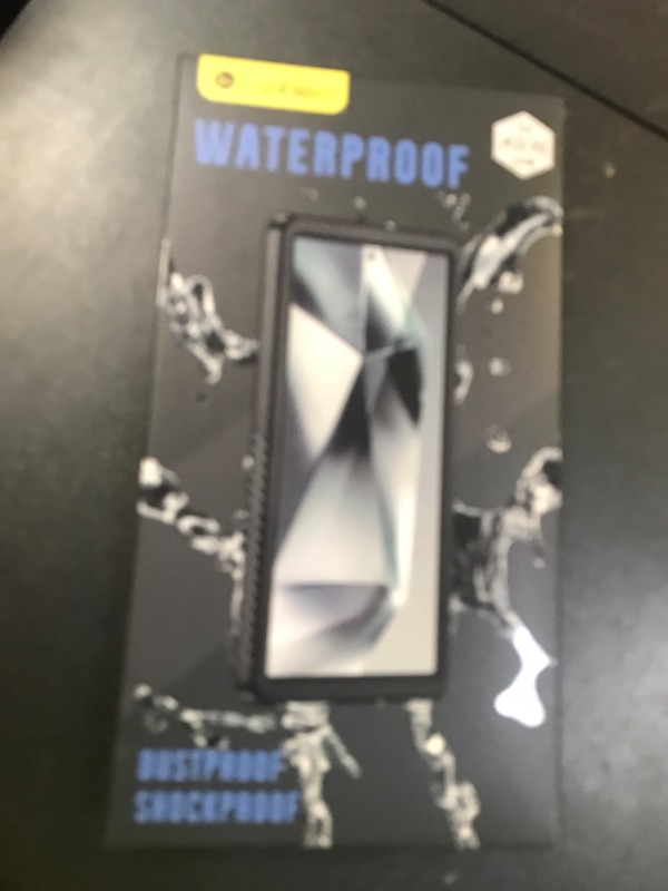 Photo 1 of Lanhiem for Samsung Galaxy A32 5G Case, IP68 Waterproof Dustproof with Built-in Screen Protector, Heavy Duty Full Body Protective Phone Case for Galaxy A32 5G, Black/Clear