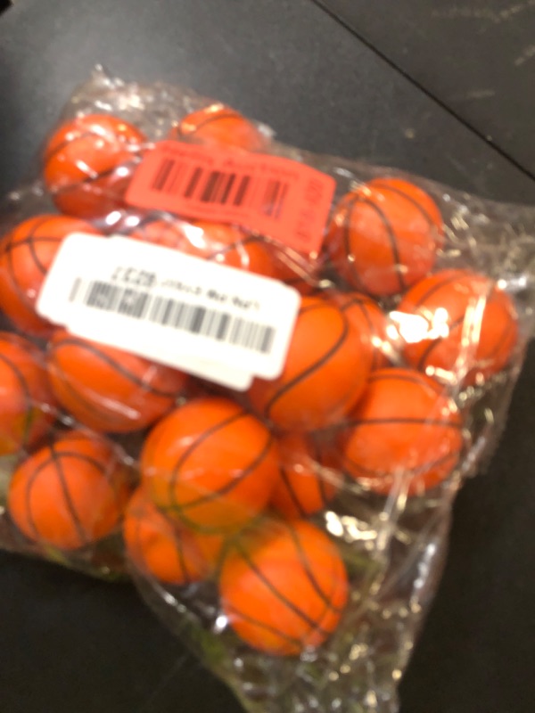 Photo 1 of Mini Basketball Stress Ball 25 Pack Mini Basketballs Small Foam Sports Ball for Kids Anxiety Relief Toy Basketball Gifts Sports Party Gift Bag Fillers