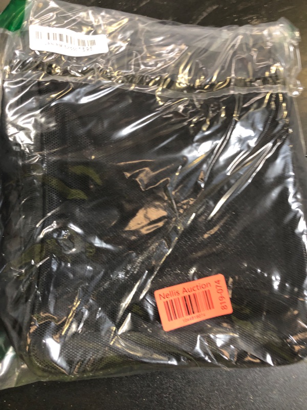 Photo 1 of Tortuga Packing Cubes, Set of 3, Black - Lightweight Travel Cubes for Packing with Mesh Panels - Two Size Luggage Organizer Bags for Backpacks and Suitcases