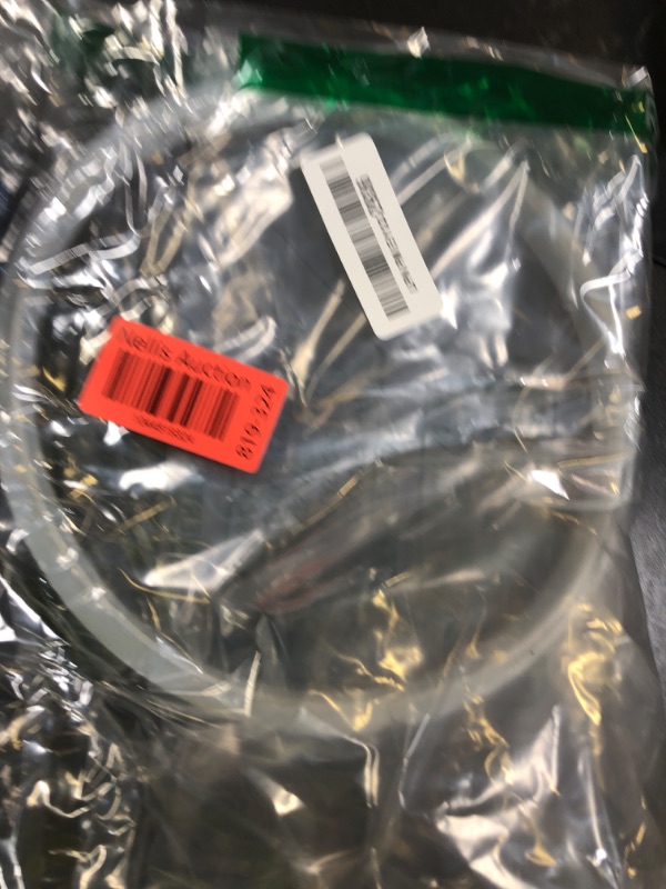 Photo 1 of Universal Silicone Gasket for 3-4L/10QT Electric Pressure Cookers - High-Temp Resistant Lid Seal Ring (20cm Inner Diameter, Stainless Steel Cooker Parts)