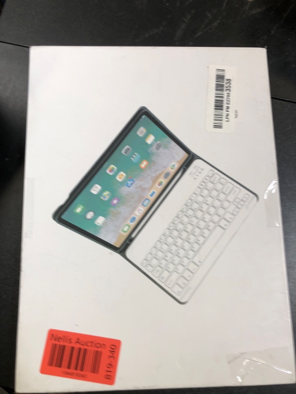 Photo 1 of kenke for iPad Air 11 Inch M3/M2 (2025/2024), iPad Air 5/4th Gen (2022/2020) 10.9 Inch Case with Keyboard, Detachable Wireless Bluetooth Keyboard Cover with Right Side Pencil Holder & Groove (Pink)