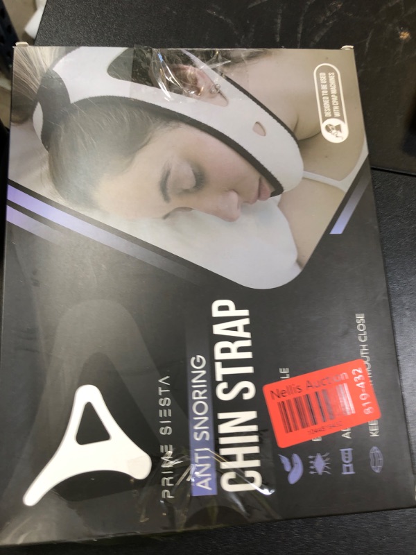 Photo 1 of Small Chin Strap for Sleeping by PrimeSiesta | CPAP Chin Strap in 2 Sizes — Corrects Jaw Position and Improves Airflow — Premium Yamamoto Neoprene — Breathable Anti Snoring Devices for CPAP Users