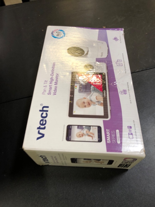 Photo 1 of VTech Upgraded Smart WiFi Baby Monitor, 1080p FHD Camera and 5" HD IPS Display, Free App with Motion Video, Sound/Motion Detection and Notifications, Fully Remote Pan-Tilt-Zoom: VM901