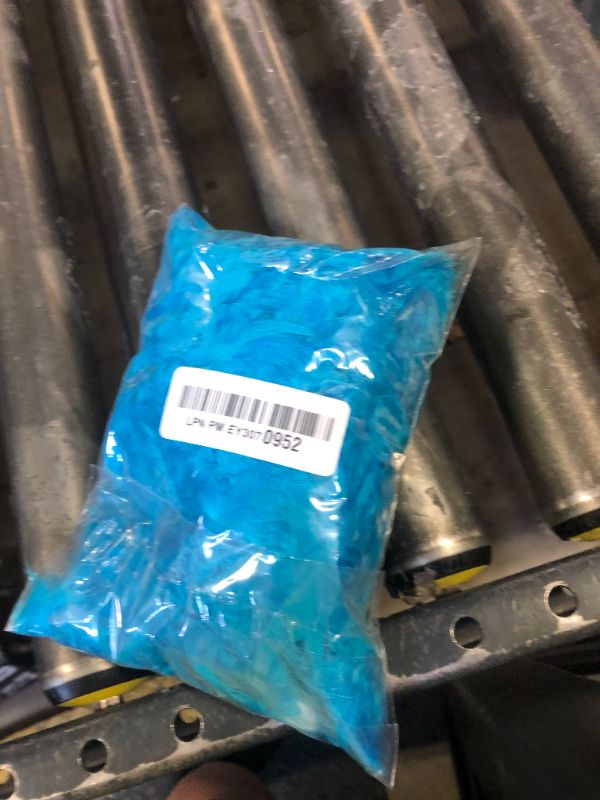 Photo 1 of 60 Gram, 2 yards Long Chandelle Feather Boa Great for Party, Wedding, Halloween Costume, Christmas Tree, Decoration(Turquoise)