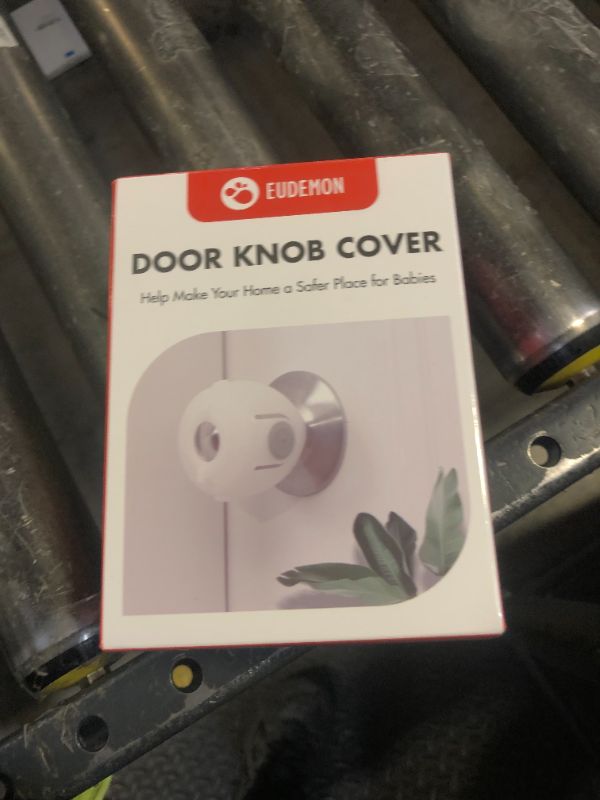 Photo 1 of Mom's Choice Gold Awards Winner - EUDEMON 4 Pack Baby Safety Door Knob Covers Door Knob Locks(not suit for all door knobs)