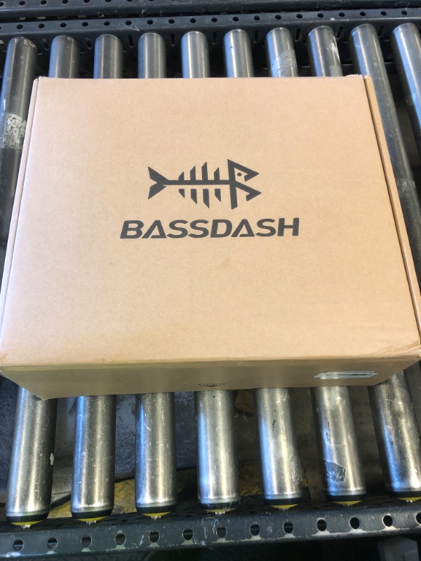 Photo 1 of BASSDASH 3D Boot Foot Game Wader Ultra High Strength Black Plaid Nylon PVC Fishing Hunting Chest Waders for Men (Heather Grey, XL Long Feet 12-13)