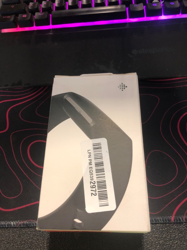 Photo 1 of Fitbit Charge 6 Fitness Tracker with Google apps, Heart Rate on Exercise Equipment, 6-Months Premium Membership Included, GPS, Health Tools and More, Obsidian/Black, One Size (S & L Bands Included)