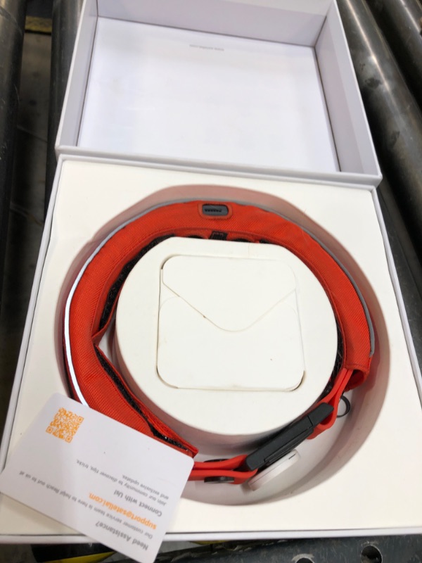 Photo 1 of SATELLAI Dog Wireless Fences, Red The Most Advanced GPS Dog Collar with AI Analysis, Precise Positioning, 5-Day Battery, and IP68 Waterproof, Flexible Virtual Fencing for Medium & Large Dogs