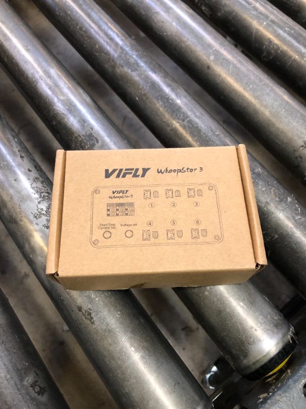 Photo 1 of VIFLY WhoopStor V3 6 Ports 1S LiPo Battery Storage Charger and Discharger with LCD Display Tiny Whoop Charger with PH2.0 and BT2.0 Connectors