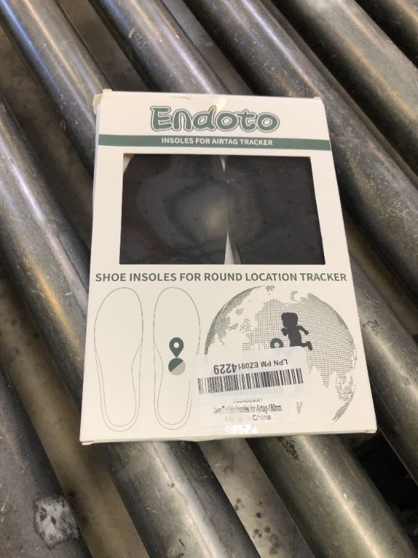 Photo 1 of Endoto Insoles for Airtag Tracking Devise Hidden Holder for Kids Child and Adults, Comfortable Securely Mounted Shoe Inserts for Footwear (US Patent: USD1082268) (175-190mm)