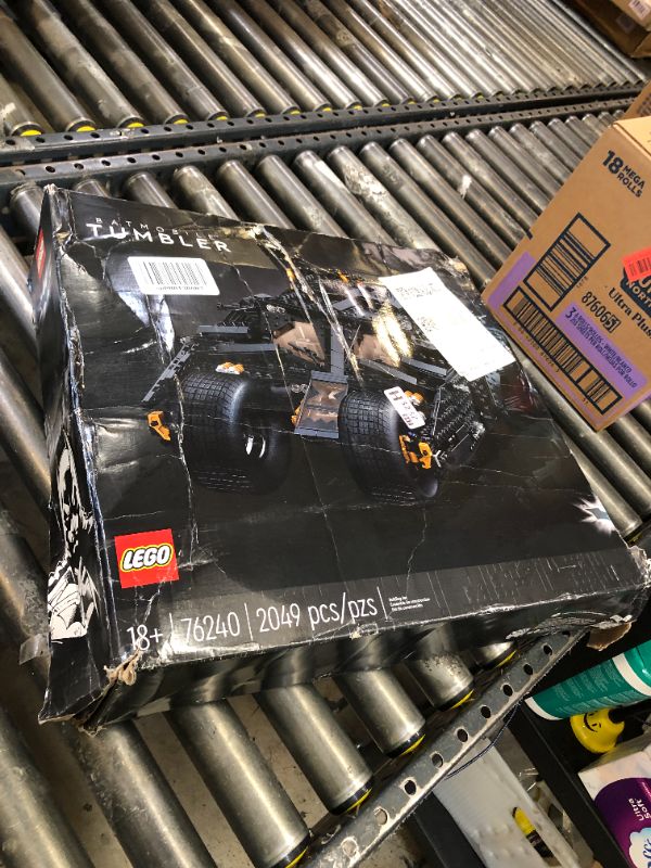 Photo 1 of LEGO DC Batman Batmobile Tumbler 76240 Iconic Car Model from The Dark Knight Trilogy, Building Set for Adults, Collectible Display Gift Idea