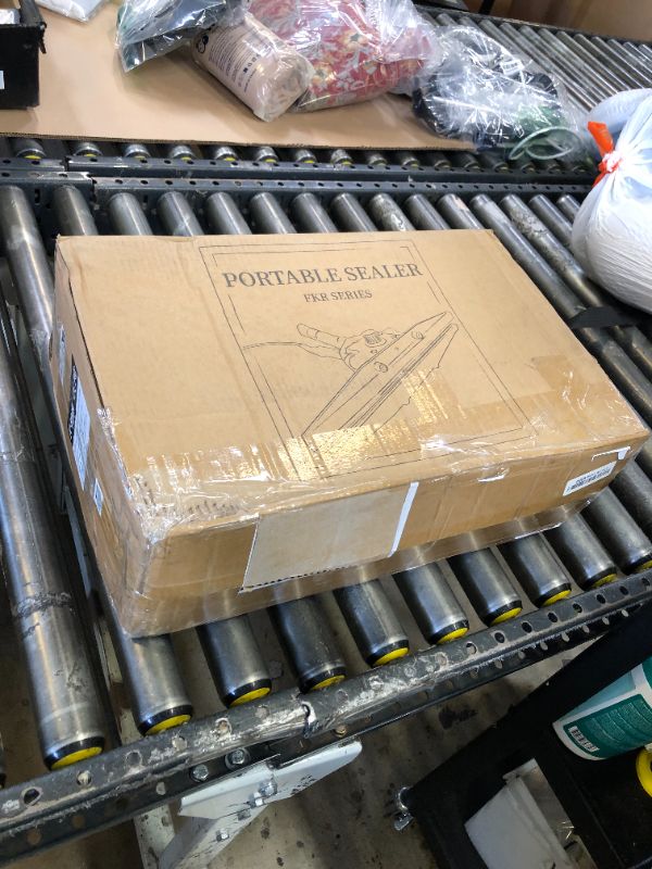 Photo 1 of R-PACK Portable Hand Held Heat Sealer Machine-R-PACK FKR-500, 20 Inches, For Foil Bag, Kraft Bag, Mylar Bag