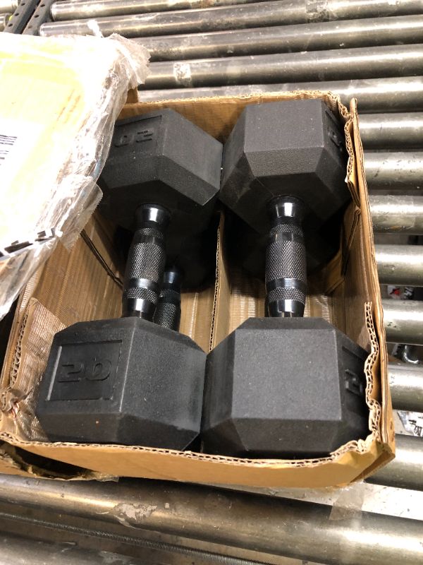 Photo 1 of CAP Barbell 2x15LB, 2x20LB Dumbbells