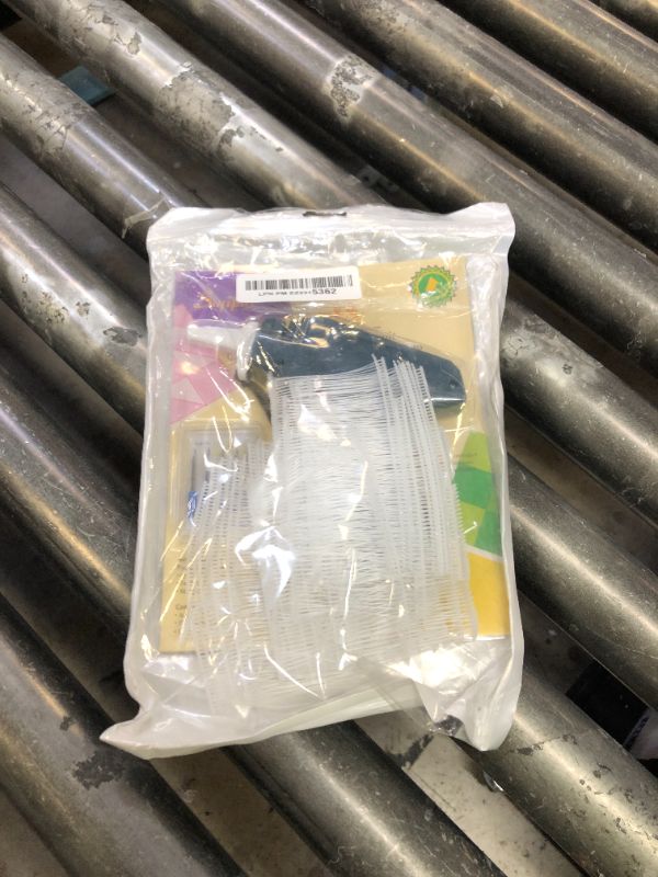 Photo 1 of Clothes Price Label Tagging Gun, Labeler Clothing Tag Attacher with 1000(±50) White Barbs Fasteners and 5 Extra Steel Needles