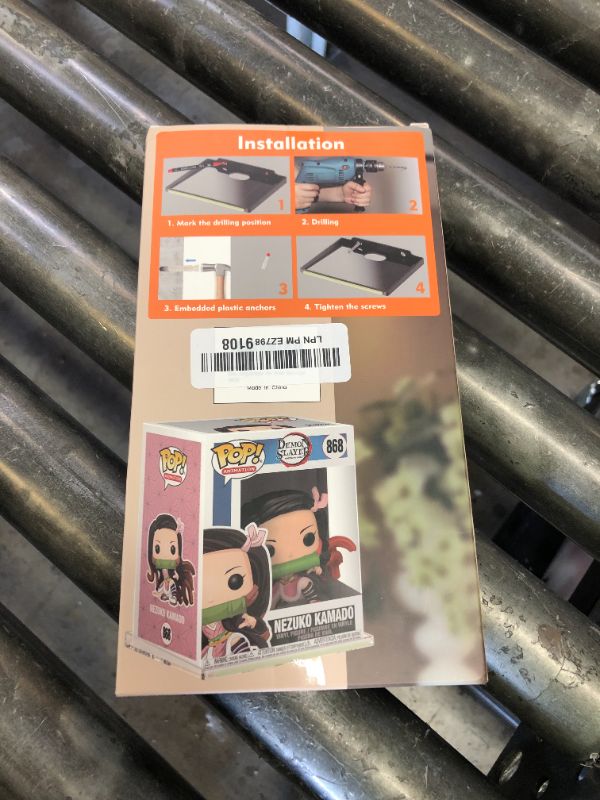 Photo 1 of (4 Pack) Clear Floating Wall Shelf, Wall Floating Shelves for Funko Pop, Action Figures,Security Cameras, Baby Monitors, Speakers or any small accessories.Weight capacity is 3lb installed by screws.