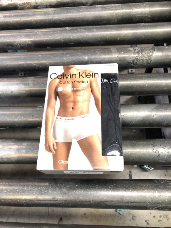 Photo 1 of Calvin Klein Men's Cotton Stretch 3-Pack Low Rise Trunk