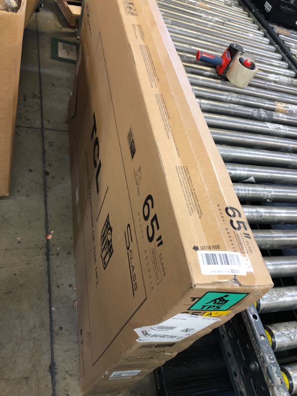 Photo 1 of Factory seal----TCL 65-Inch Class S5 UHD 4K LED Smart TV with Fire TV (65S551F, 2024 Model), Dolby Vision, HDR PRO+, Dolby Atmos, Alexa Built-in with Voice Remote, Apple AirPlay 2 Compatibility, Streaming Television