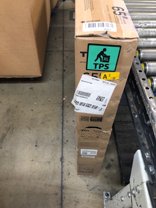 Photo 1 of Factory seal----TCL 65-Inch Class S5 UHD 4K LED Smart TV with Fire TV (65S551F, 2024 Model), Dolby Vision, HDR PRO+, Dolby Atmos, Alexa Built-in with Voice Remote, Apple AirPlay 2 Compatibility, Streaming Television