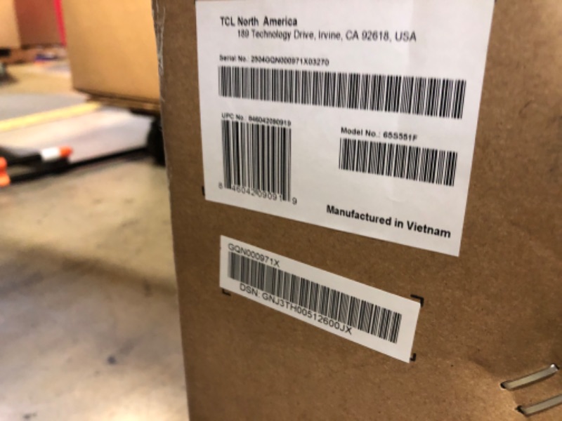 Photo 1 of Factory seal----TCL 65-Inch Class S5 UHD 4K LED Smart TV with Fire TV (65S551F, 2024 Model), Dolby Vision, HDR PRO+, Dolby Atmos, Alexa Built-in with Voice Remote, Apple AirPlay 2 Compatibility, Streaming Television