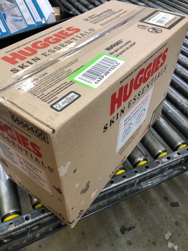 Photo 1 of Huggies Size 6 Diapers, Skin Essentials Baby Diapers, Size 6 (35+ lbs), 108 Count (2 Packs of 54), Packaging May Vary