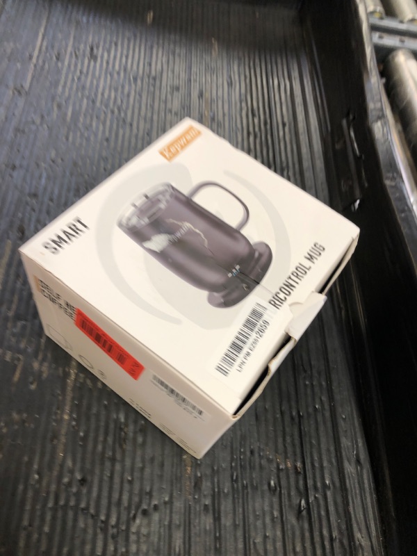 Photo 1 of Kepwam Self Heating Coffee Mug T2, 16oz Smart Heated Coffee Mug, 150 Min Battery Life - Hot up to 149? Temperature Control Coffee Mug Warmer, Gifts for Dad Mom (No APP)