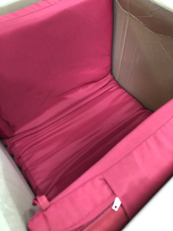 Photo 1 of Summsun Outdoor Bench Cushion: Waterproof and Fade Resistant Patio Furniture Cushions - Non-Slip Bench Pad Cushion with Removable Cover for Garden Swing Porch Sofa Settee, 42 x 18 Inch, Burgundy