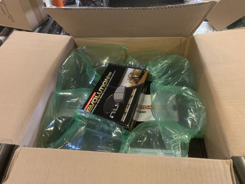 Photo 1 of Power Stop CRK8873 Rear Geomet Coated Brake Rotors and Pads Brake Kit For Grand Wagoneer 2022-2023, Grand Wagoneer L 2023, Wagoneer 2022-2023, Wagoneer L 2023, Ram 1500 2021-2023 [App Specific]