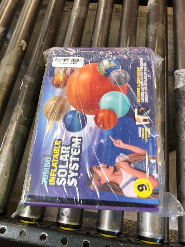 Photo 1 of Dan&Darci Inflatable Solar System Planets for Kids - Science Toys - Boys Room Decor Ceiling - Space Gifts - Outer Space Themed Party Decorations - Astronomy Gifts 5-7, 6-8, 8-12 Years Classroom