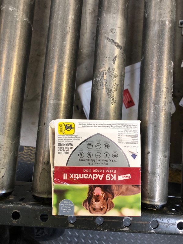 Photo 1 of K9 Advantix II XL Dog Vet-Recommended Flea, Tick & Mosquito Treatment & Prevention | Dogs Over 55 lbs. | 1-Mo Supply