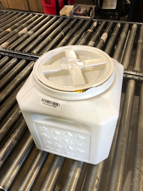 Photo 1 of Gamma2 Vittles Vault Pet Food Storage Containers - Sealed Dog and Cat Food Storage Container, Fits up to 25lbs, Made in the USA - [12"L x 13.75"H]