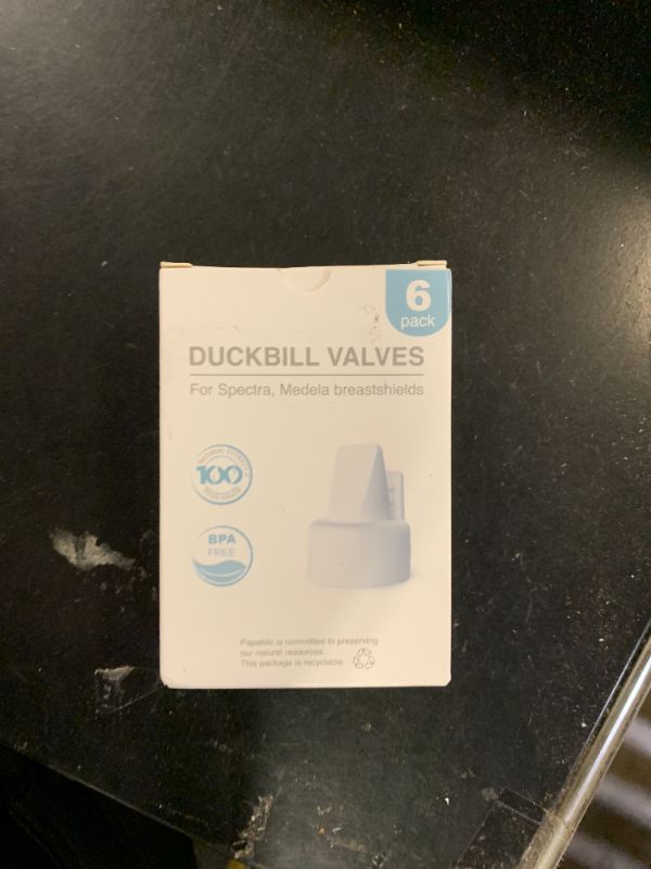 Photo 1 of [6-Count] Papablic Duckbill Valves for Spectra and Medela, Replaceable Duckbill Valves for Spectra S1 Spectra S2 valves and Medela Pump in Style, BPA/DEHP Free White
