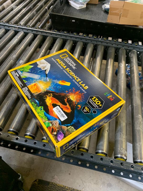 Photo 1 of National Geographic Mega Science Lab - Science Kit for Kids with 130+ Easy Experiments, Featuring Earth Science, Chemistry Set, and Magic STEM Projects for Boys and Girls (Amazon Exclusive)
