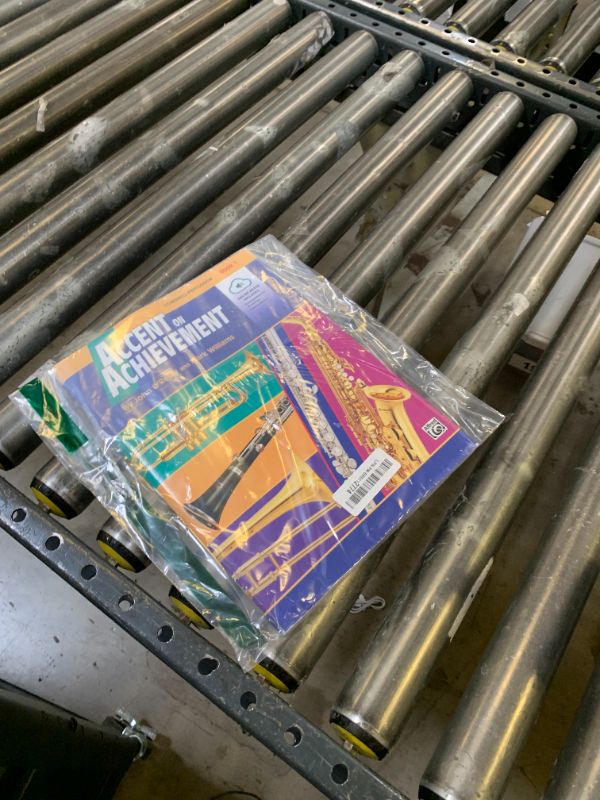 Photo 1 of Accent on Achievement, Bk 1: Combined Percussion---S.D., B.D., Access. & Mallet Percussion, Book & Online Audio/Software