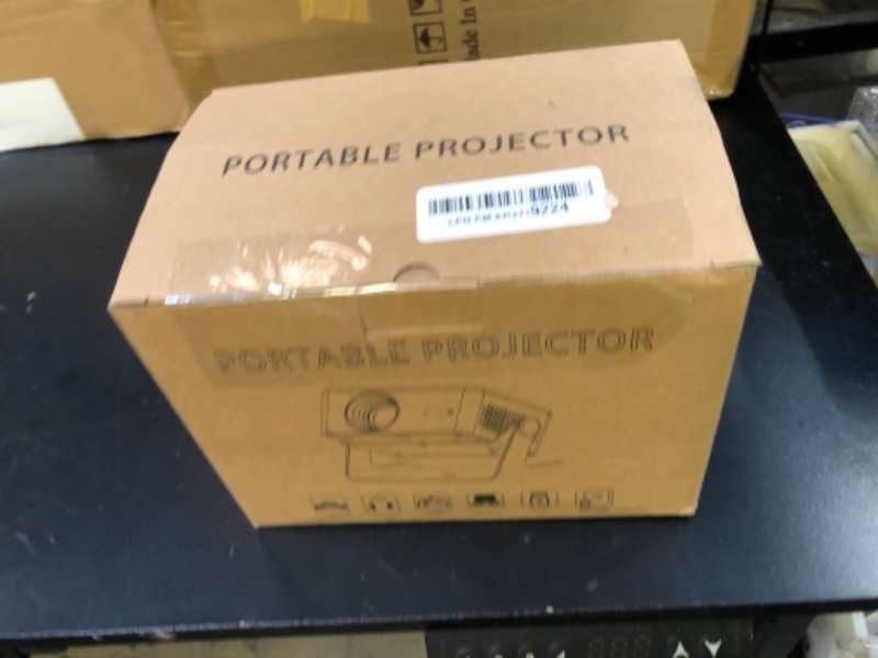 Photo 1 of [4K Support & Auto Focus] Projector with WiFi and Bluetooth, 4K 1080P Native Projector Keystone&Zoom, 20W Speaker, 180°Adjustable Portable Projector for Phone, Laptop, Bedroom, Outdoor