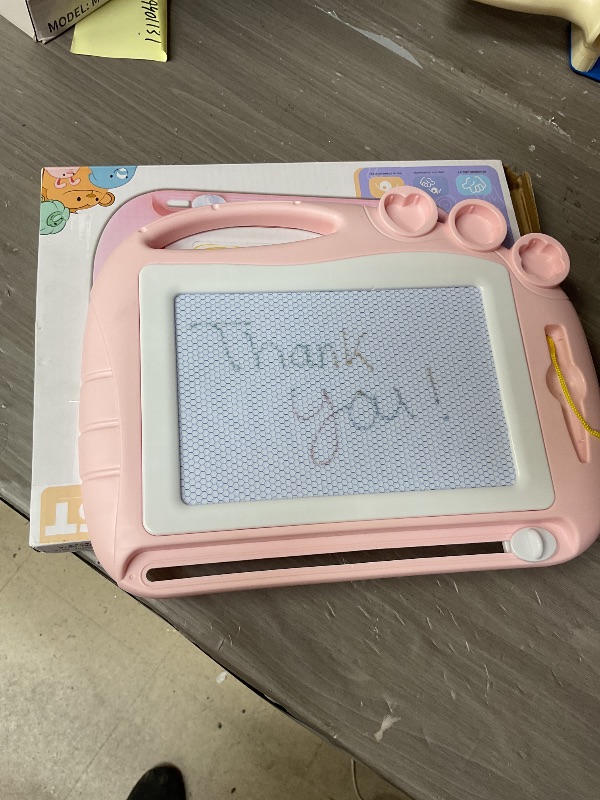 Photo 1 of AiTuiTui Magnetic Drawing Board Toddler Toys for Girl Gifts, Erasable Doodle Sketching Writing Pad Travel Games for Kids in Car, Early Education Learning Skill Development Toys for Toddlers