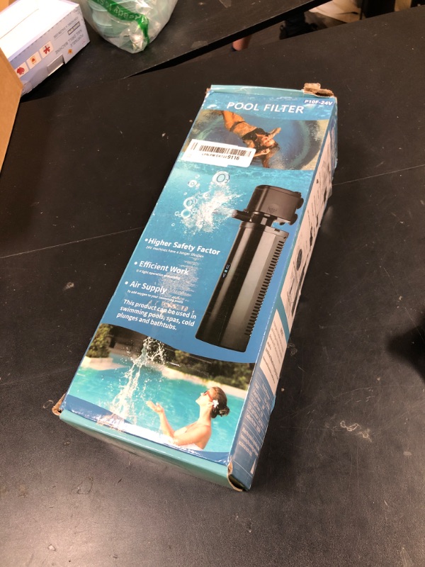 Photo 1 of 660GPH Aquarium Filter, UV Sterilizer for Aquarium for 100-400 Gallon, 24V DC Powerful Pump for Large Fish Koi Pond Cold Plunge Filter, Green Killing Machine with Algae Remover for Fish Tank