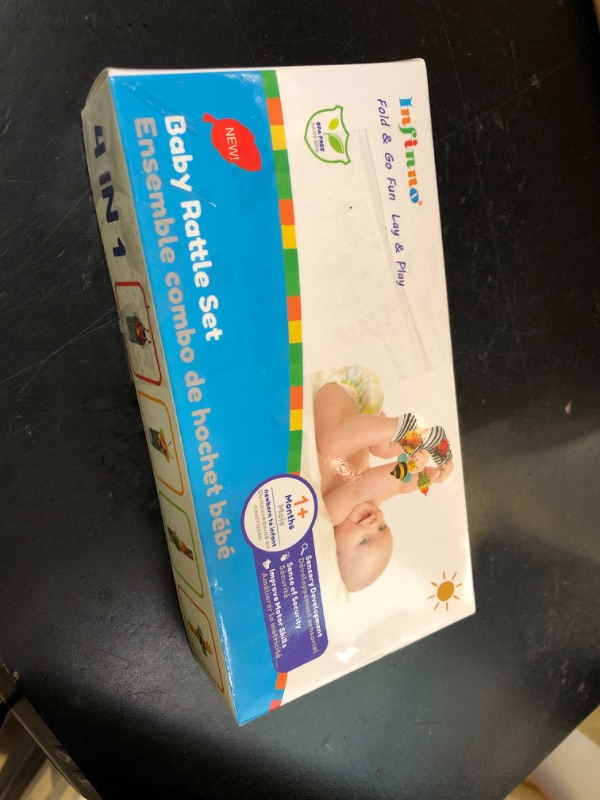 Photo 1 of Infinno Baby Wrist Rattle Socks and Foot Finder Set, Perfect Baby Toys for 0-12 Months Newborn Boys and Girls As Shower Gifts, Garden Bug Series