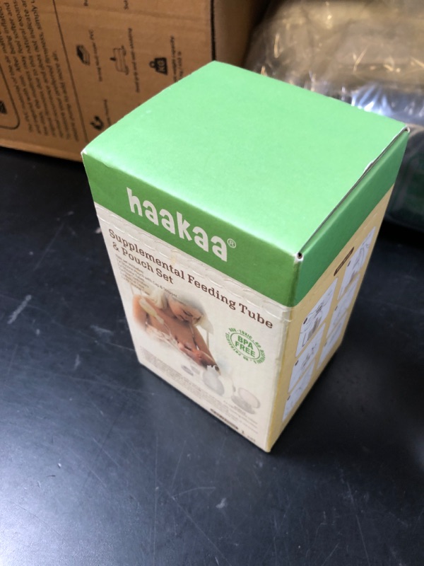 Photo 1 of haakaa Supplemental Feeding Tube & Pouch Set,Baby Supplemental Nursing System,SNS Breastfeeding System,Food Grade Silicone