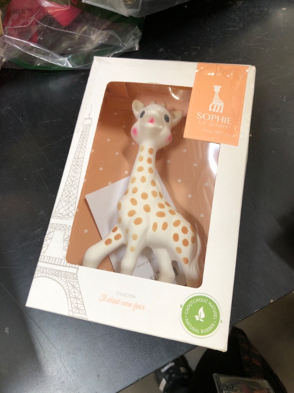 Photo 1 of Sophie la girafe | Handcrafted for 60 Years in France | Gift Ready Packaging | (616400) | Includes Authenticator Feature