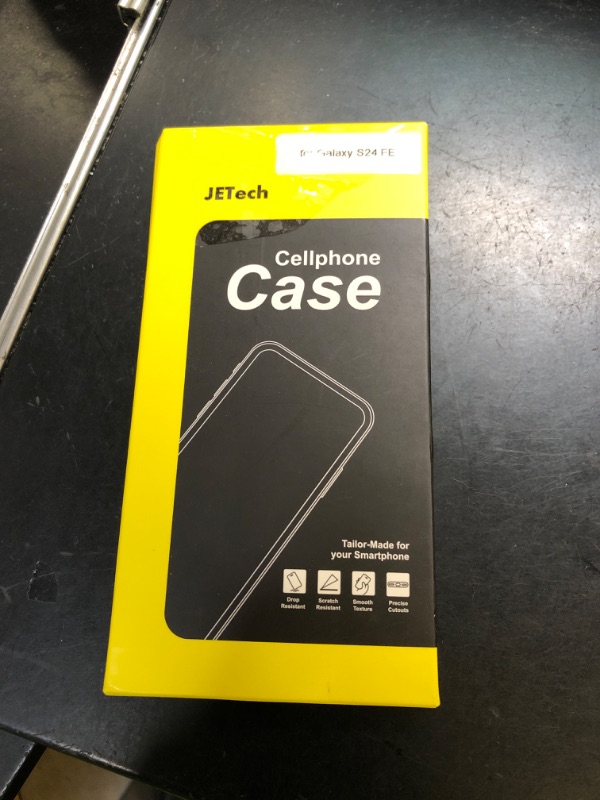 Photo 1 of JETech Case for Samsung Galaxy S24 FE, Non-Yellowing Shockproof Bumper Protective Phone Cover, Anti-Scratch Hard PC Back (Blue)