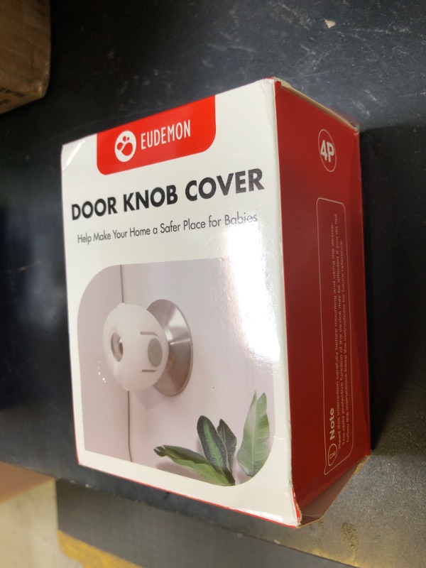 Photo 1 of Mom's Choice Gold Awards Winner - EUDEMON 4 Pack Baby Safety Door Knob Covers Door Knob Locks(not suit for all door knobs)