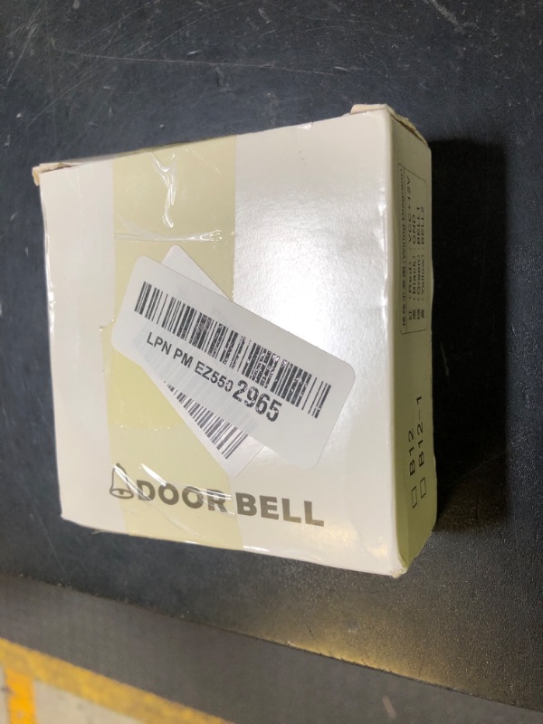 Photo 1 of Doorbell, 12V Wired Doorbell,90dB Door Chime,Home Access Control System Supporting No Install Battery for Home Safety, Doorbell, doorbell chimes