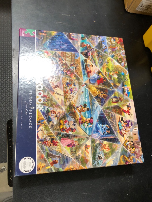 Photo 1 of Ceaco - Thomas Kinkade - Disney Collage - 2000 Piece Jigsaw Puzzle