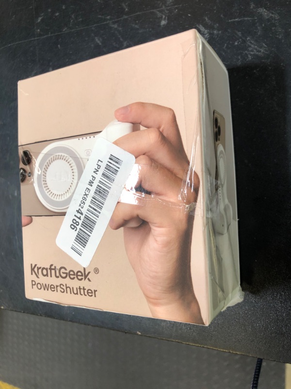 Photo 1 of KraftGeek Magnetic Phone Stand Camera Grip with Wireless Charging & Bluetooth Shutter, Stand for iPhone, Ergonomic Handle for Vlogging, Selfies & Video Calls