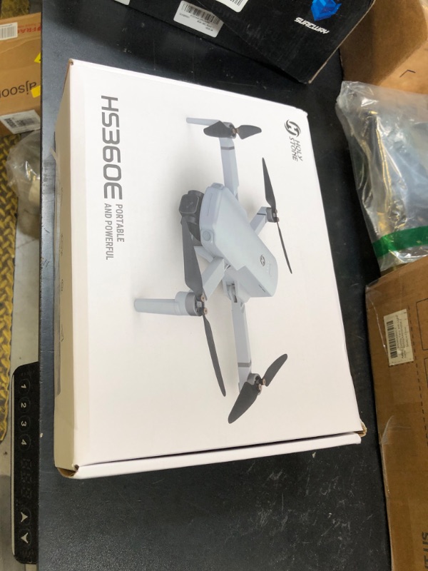 Photo 1 of Holy Stone HS360E GPS EIS Drones with Camera for Adults 4K, 249g FAA Compliant Lightweight Foldable FPV RC Quadcopter Drone with 1200W Sensor, 20000ft Range, Auto Return, Follow Me, Upgraded HS360S
