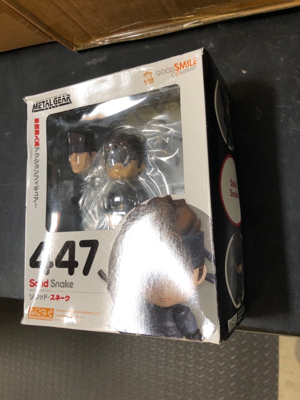 Photo 1 of Good Smile Metal Gear Solid: Solid Snake Nendoroid Action Figure